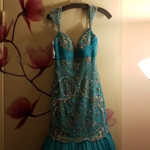 Long SherriHill evening dress,brand new with cover